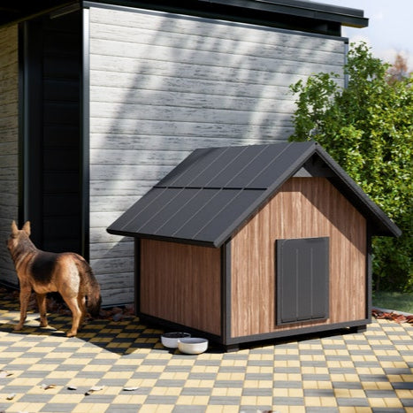 Modern Dog House. Simple Insulated Dog House